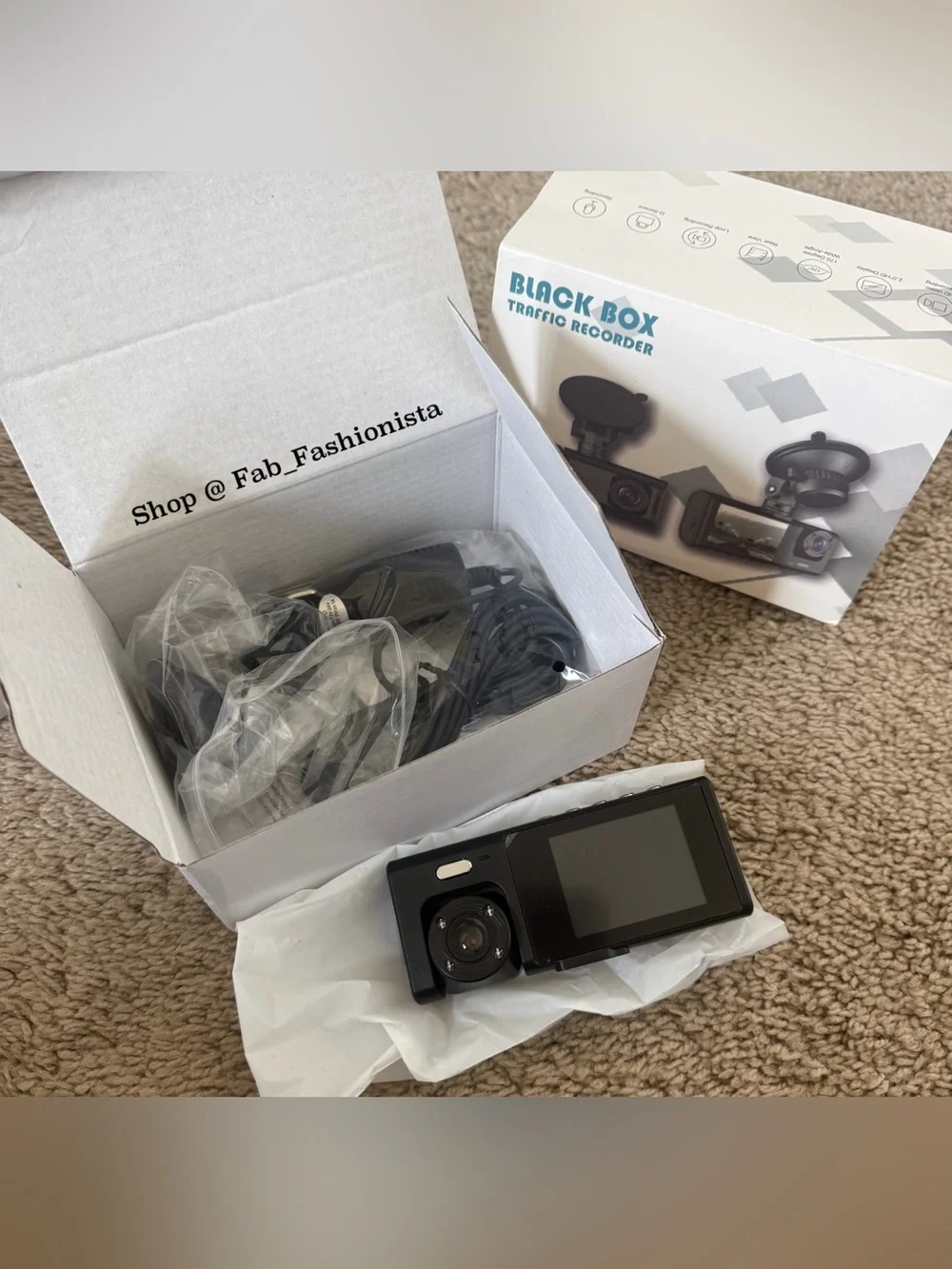 Black Box Traffic Recorder Dash Cam